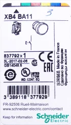 SCHNEIDER ELECTRIC XB4 BA11