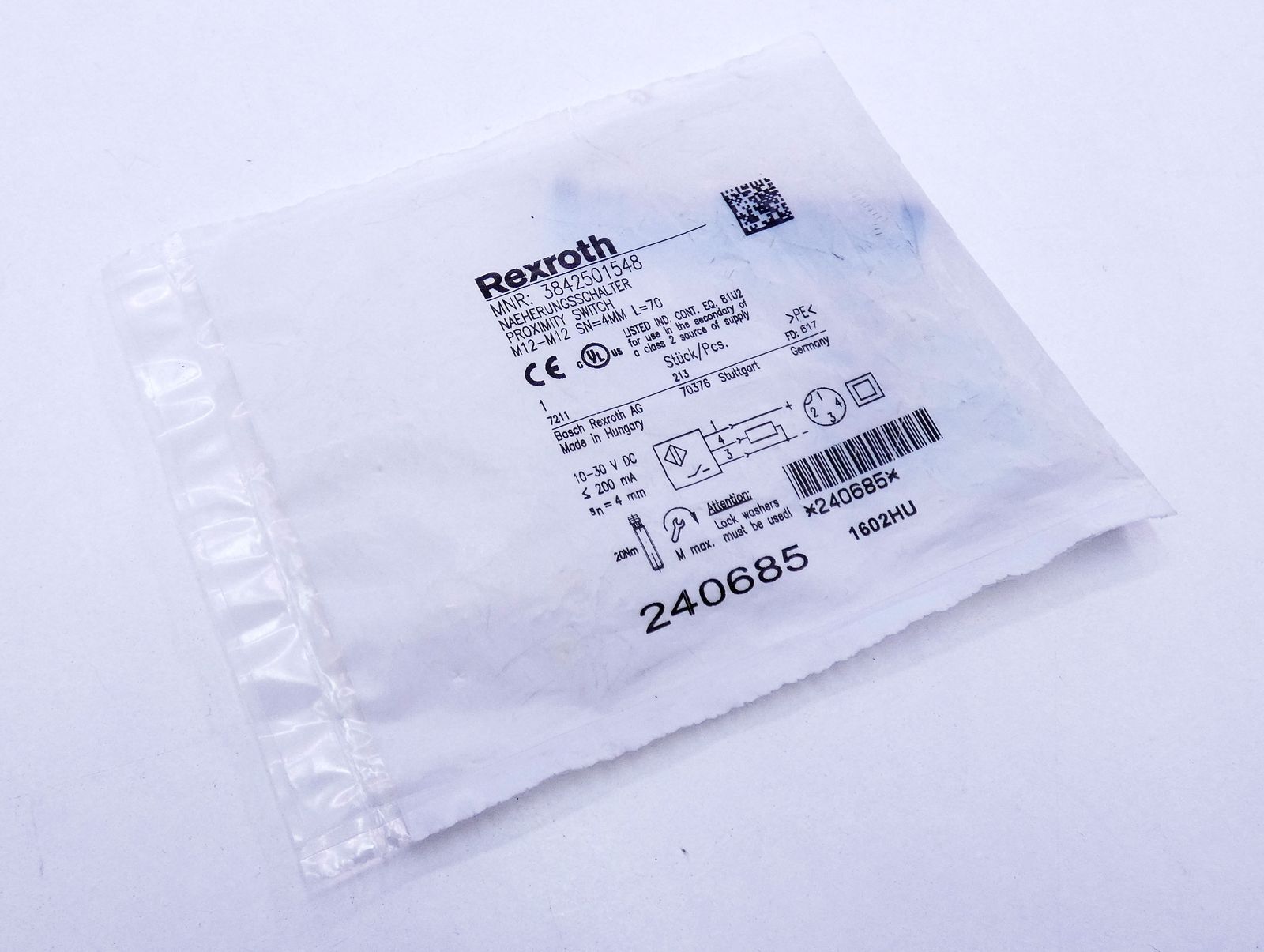 REXROTH MNR 3842501548