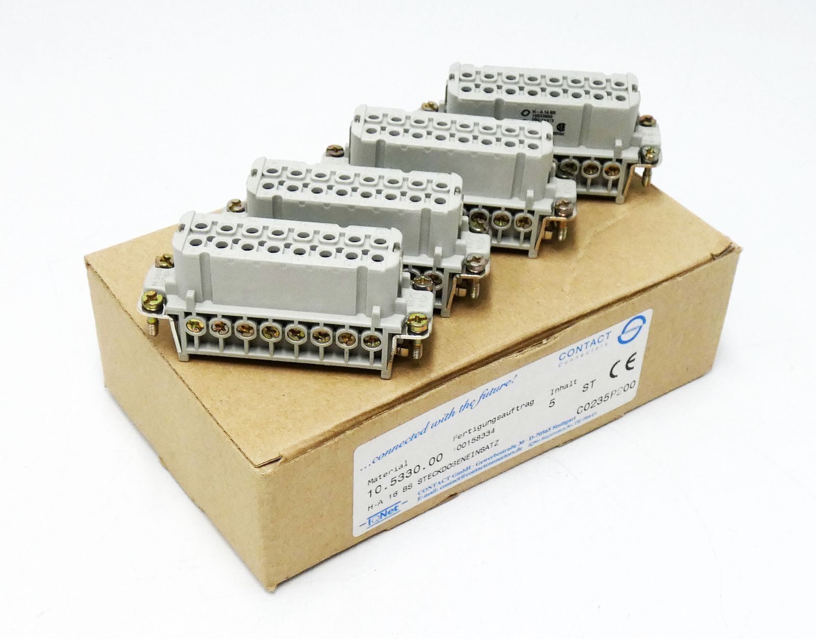 CONTACT CONNECTORS H-A 16 BS