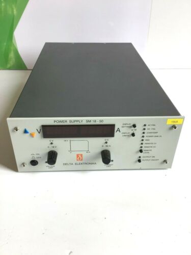 DELTA ELEKTRONIKA POWER   SUPPLY   SM 18-50