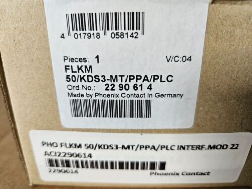 2290614 FLKM 50/KDS3-MT/PPA/PLC/FLKM50KDS3MTPPAPLC