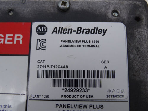 ALLEN BRADLEY 2711P-T12C4A8