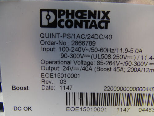 QUINT-PS/1AC/24DC/40