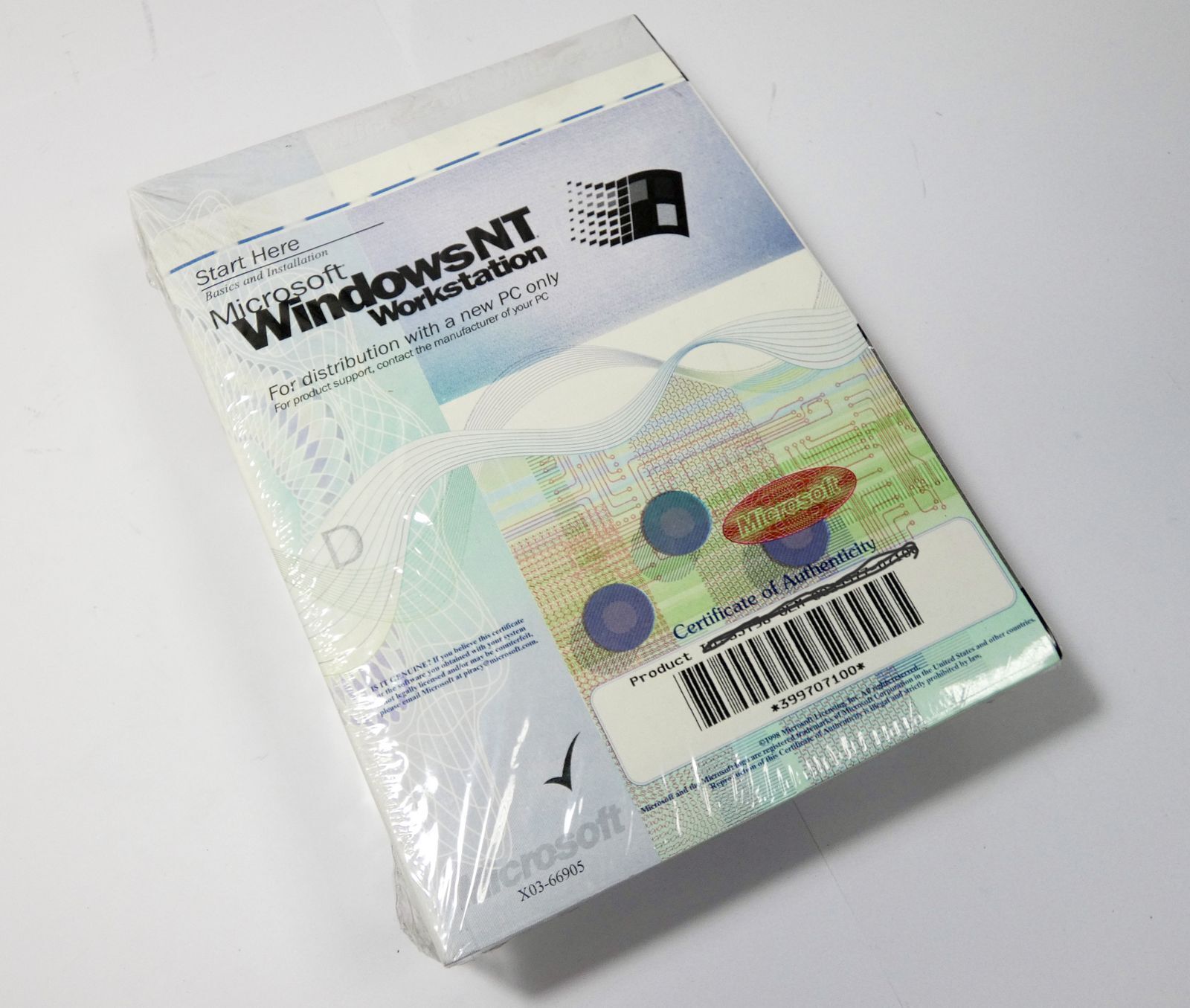 MICROSOFT Windows NT Workstation 4.0