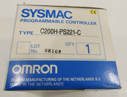 C200H-PS221-C, SYSMAC Omron