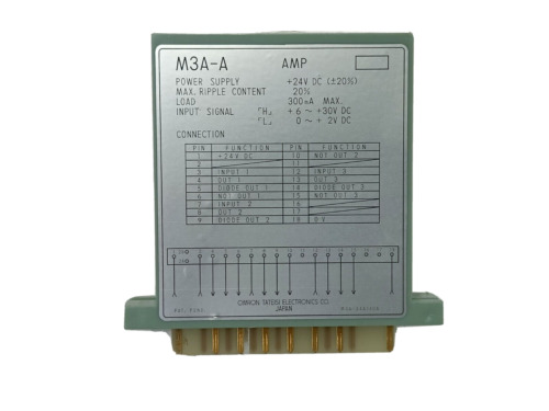 OMRON TATEISI ELECTRONICS CO M3A-A