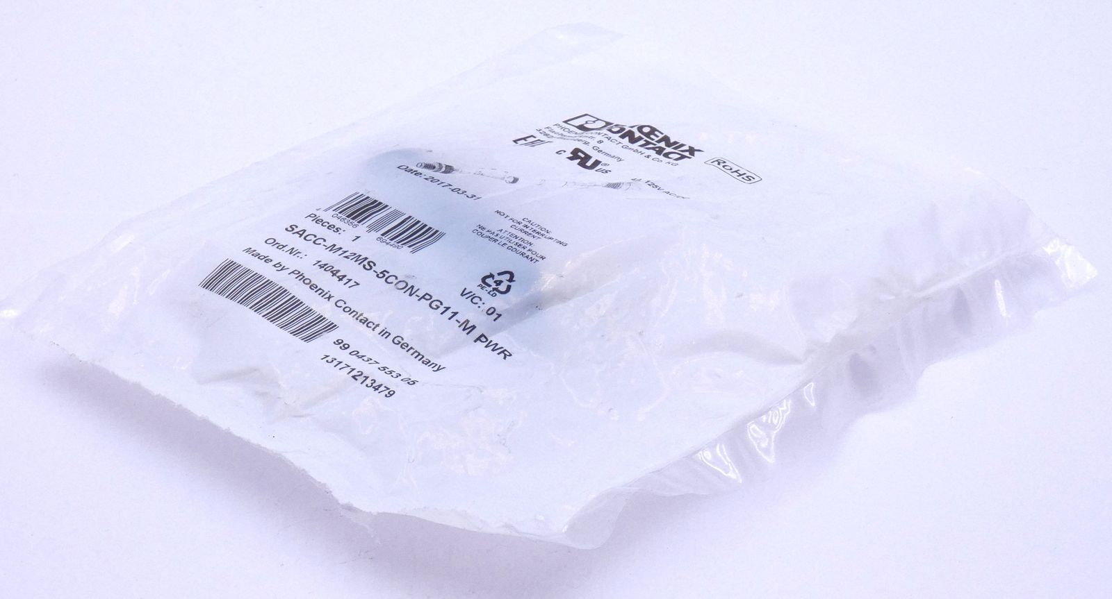 SACC-M12MS-5CON-PG11-M PWR