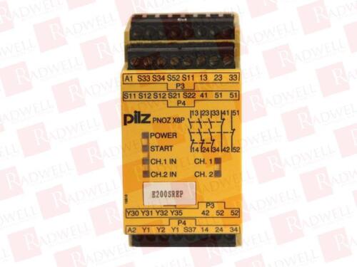 PNOZ-X8P-24VDC-3N/O-2N/C-2SO