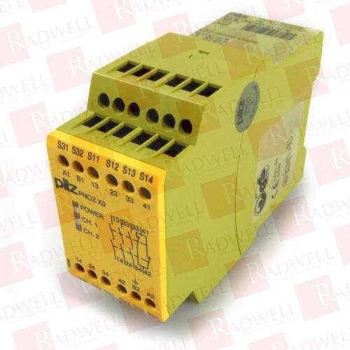 PNOZ-X3-110VAC-24VDC-3N/O-1N/C-1SO