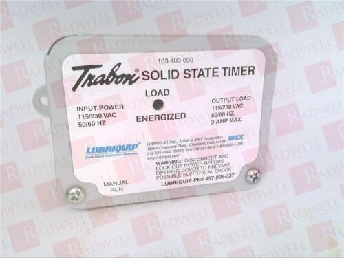 TRABON LUBRICATION SYSTEMS 163-400-000