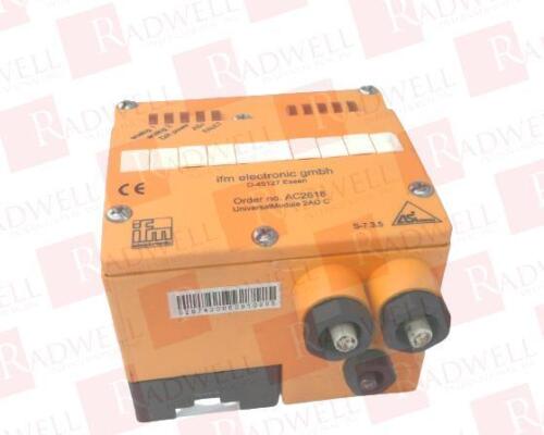 IFM UNIVERSALMODULE 2AO(C) IP65-AC2618