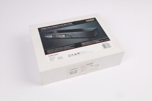 LINDY 4 PORT DVI-D SINGLE LINK SPLITTER