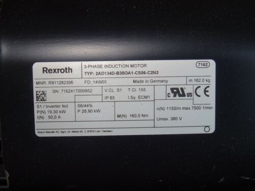 REXROTH 2AD134D-B35OA1-CS06-C2N3