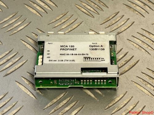 MCA120 PROFINET Option A 130B1135 SW.ver.2.08 (TM 3.05)