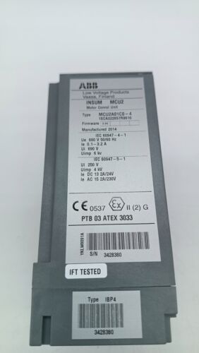 INSUM MCU2A01C0-4 0.1-3.2A 1SCA022657R8610