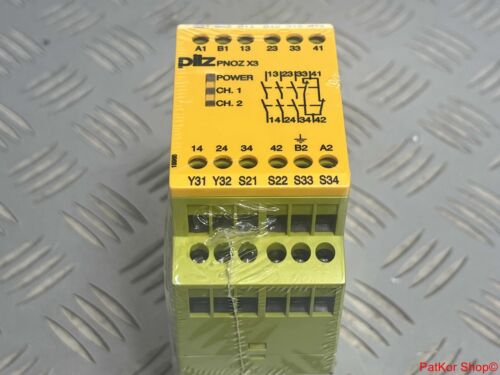 PNOZ X3 110VAC 24VDC 3n / o 1n / c 1so 774314