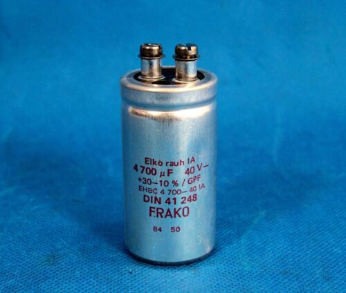 FRAKO 4700uF 40V