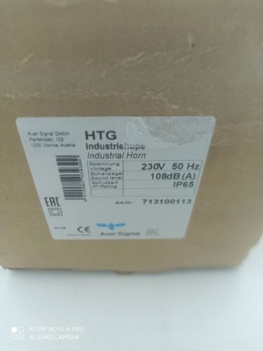 AUER HTG 230V 108DB 713100113